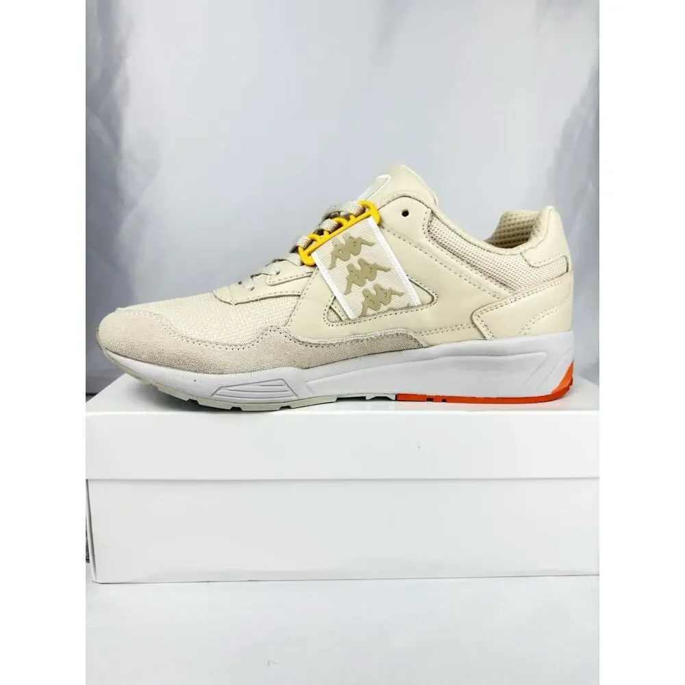 Kappa 222 Banda Barsel 1 3037IS0 Unisex Sneakers Beige-Grey Vapor US 8.5 EU 41.5